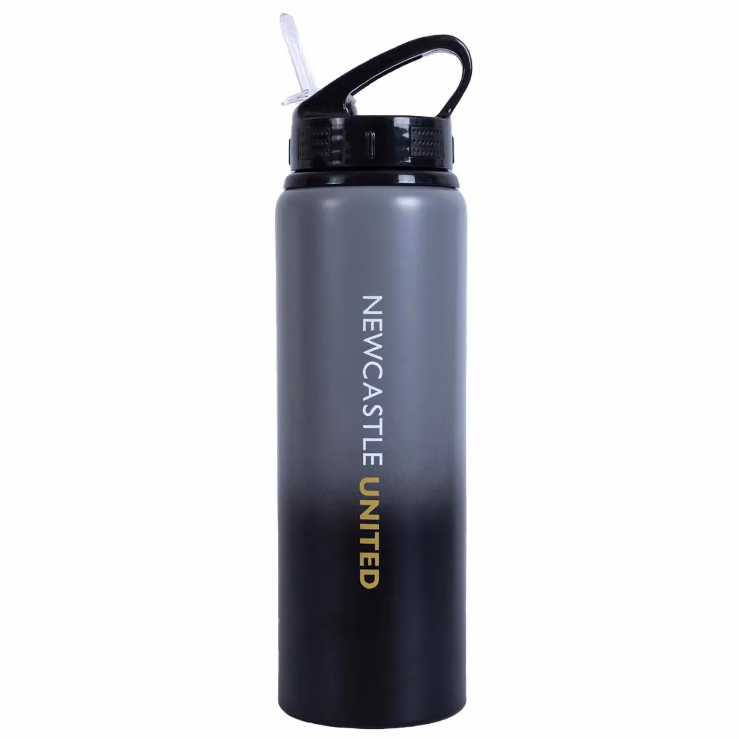 Newcastle United FC Crest Aluminium Water Bottle in Grey, 260 ml – 2
