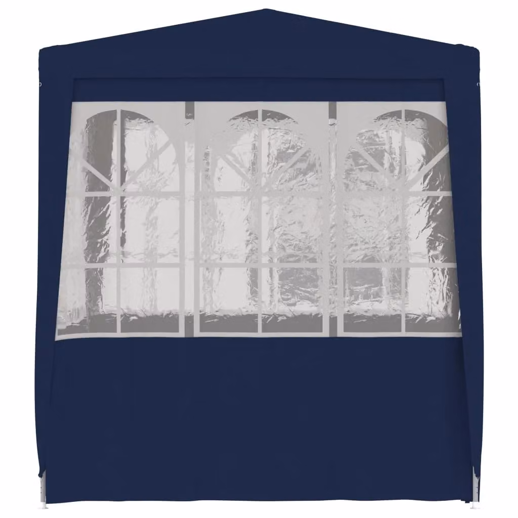 Berkfield Home Professional Party Tent with Side Walls, Blue, 2.5 x 2.5 m – 3