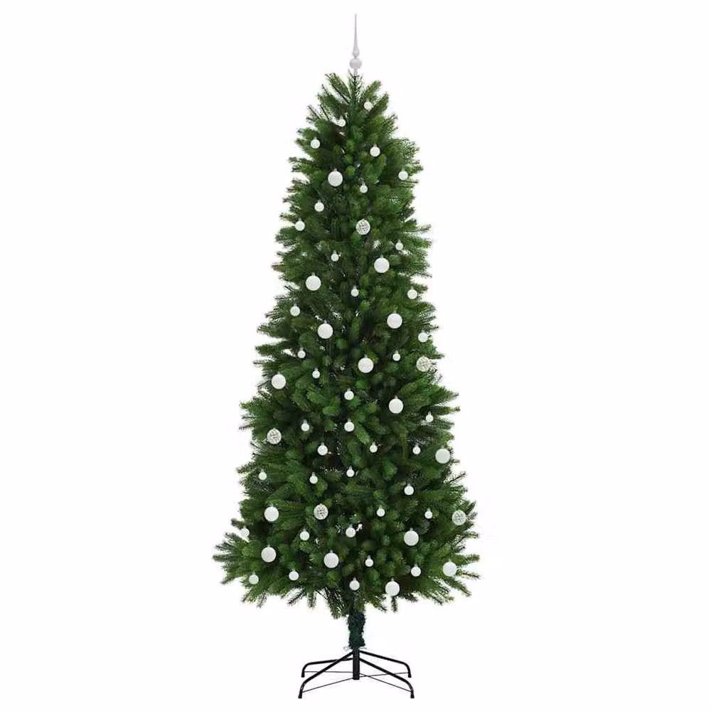 Berkfield Home Realistic Green Christmas Tree with 300 LEDs and Stand, Height: 240 cm – 4