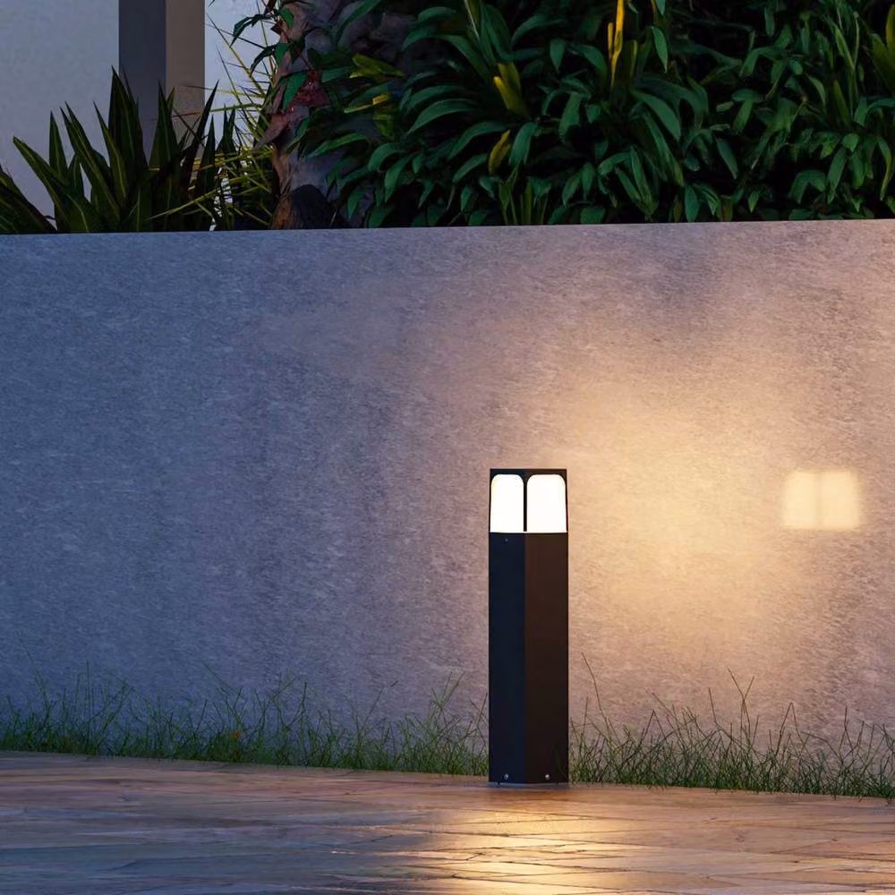 Netlighting Veta Outdoor Bollard Black, Height: 50 cm, E27, 15W, IP54 – 2