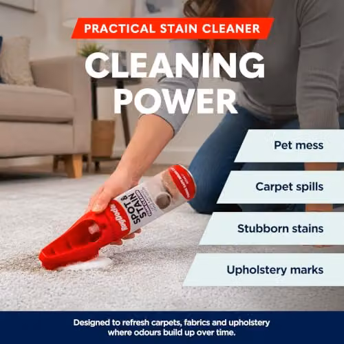 Rug Doctor Spot and Stain Foam Cleaner with Integrated Brush, 400ml for Fabric, Upholstery and Carpet Stains – 2