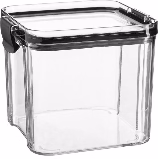 Havendro Black Airtight BPA-Free Leakproof Food Storage Container, 700ml