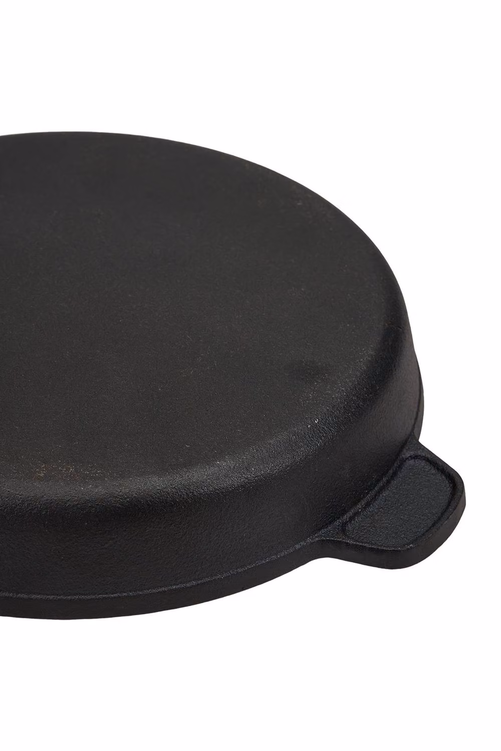 Living and Home 2-in-1 Divided Cast Iron Frying Pan and 2-Zone Griddle Grill Pan with Flat Surface, Black – 5