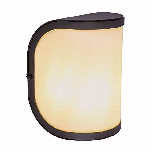 Netlighting Segga Outdoor Flush Wall Lamp Anthracite Grey IP44 with E27 Socket – 1
