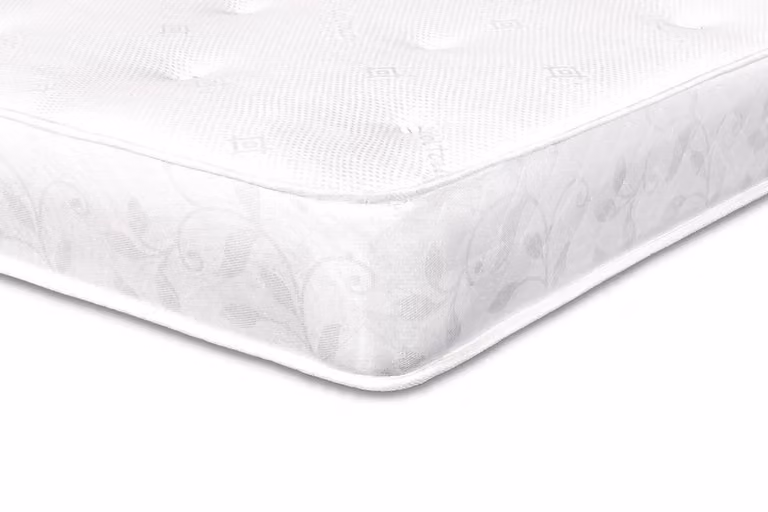 Sloomy Somerset Naples Divan Set with 2 Drawers and 26 inch Headboard in Light Sand, Double W/D/H: 140 x 200 cm