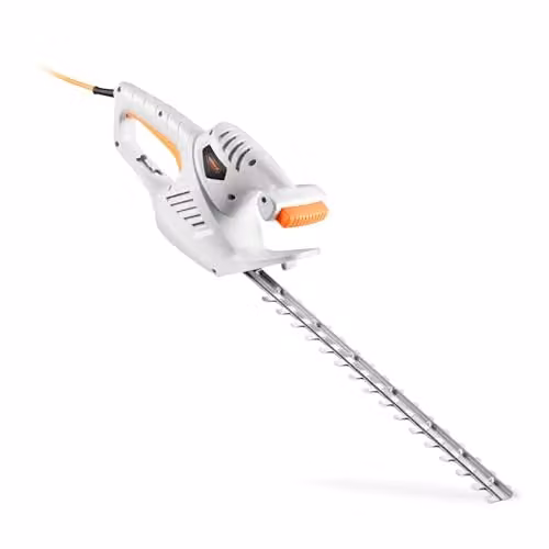 VonHaus Grey Reciprocating Mains Hedge Trimmer with Steel Blades
