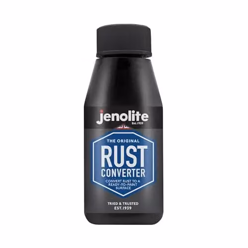 JENOLITE Rust Converter Liquid, 150 ml, Water-Based Metal Treatment and Corrosion Inhibitor