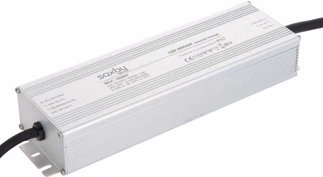 Loops 240W LED Driver 24V Constant Voltage IP67 Rated Silver