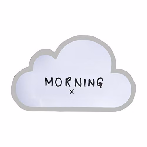 Maison Des Cadeaux Retro Cloud LED Light Sign White – 2
