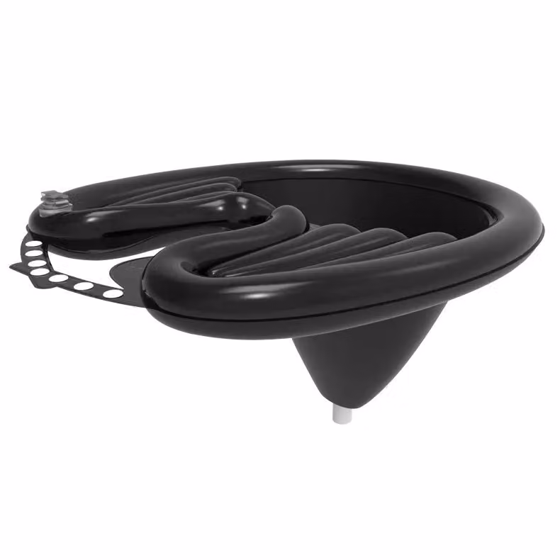 Leaper Inflatable Raised Shampoo Basin in Black – 6
