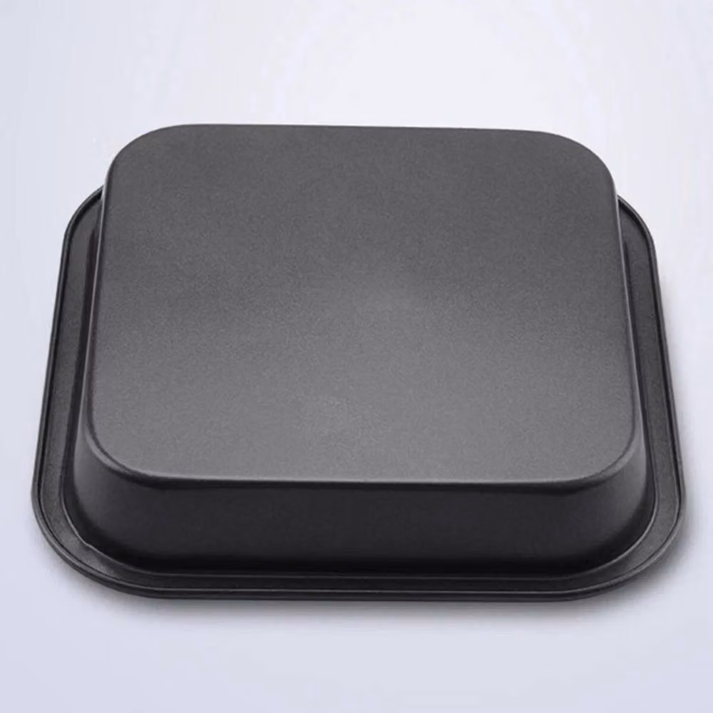 VOGREX Non-Stick Grey Rectangular Loaf Tin and Brownie Baking Tray, 18 cm – 5