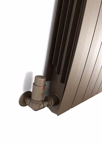 Terma Aluminium Wall Radiator in Brown, H: 59.0 cm x W: 80.0 cm – 3
