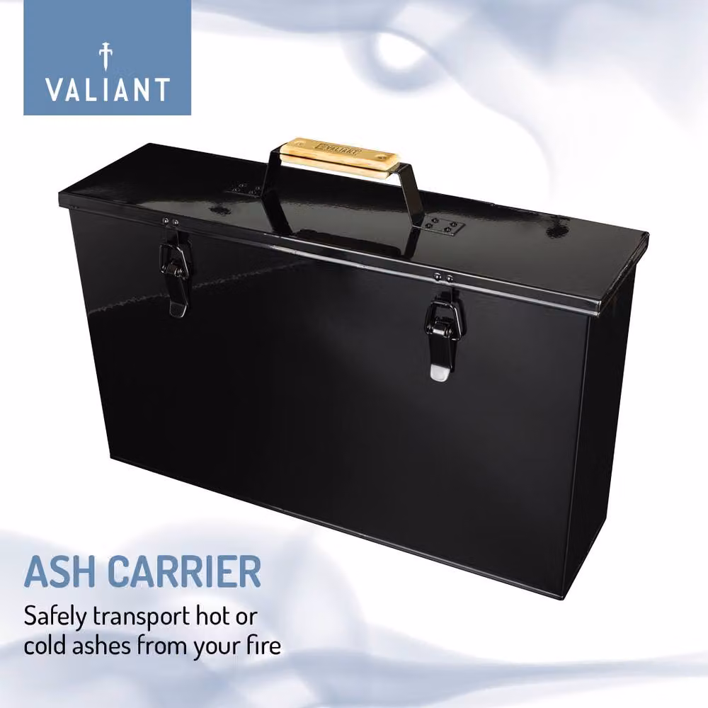 Valiant Black Ash Carrier and Pellet Burner Basket in Stainless Steel for Hearths, Stoves, Open Fires and Fire Pits – 2