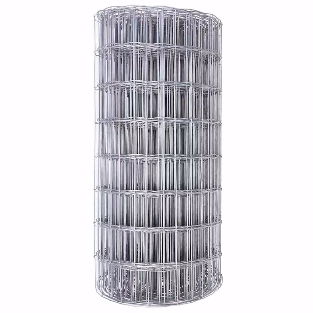 Berkfield Home Modern Euro Fence Galvanised Steel in Silver, 0.4 x 50 m – 3