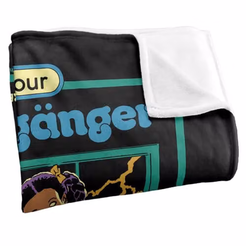 Steven Rhodes Meet Your Doppelganger Multicolour Super Soft Fleece Throw Blanket W/D/H: 152 x 127 cm – 7