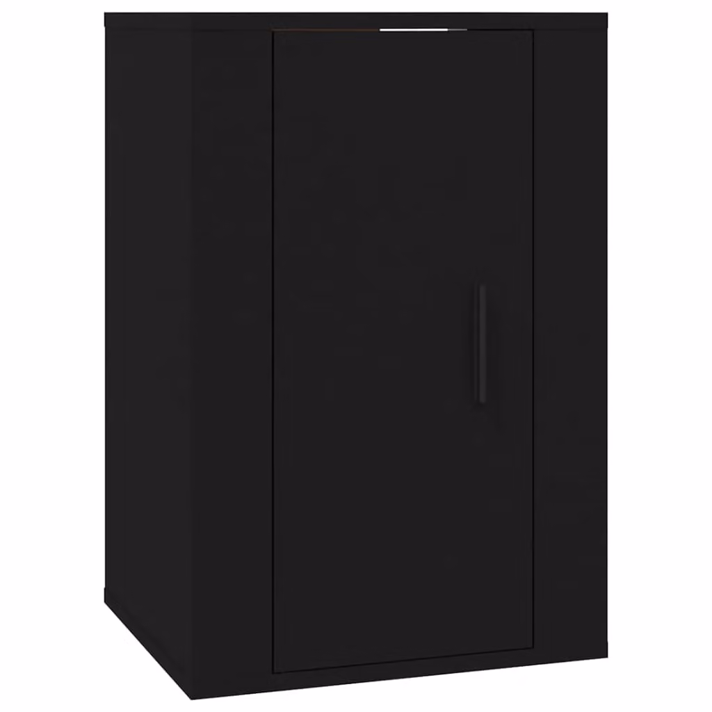 Berkfield Home Wall Mounted TV Cabinets, 2 Piece Set, Black, W: 40 cm, D: 34.5 cm, H: 60 cm – 4