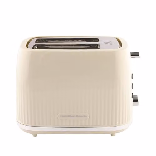 Hamilton Beach Miami 2 Slice Toaster, 800W, Sand/Beige – 1