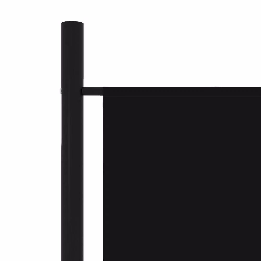 Berkfield Home Practical 3-Panel Room Divider, Black, W: 150 cm, H: 180 cm – 4