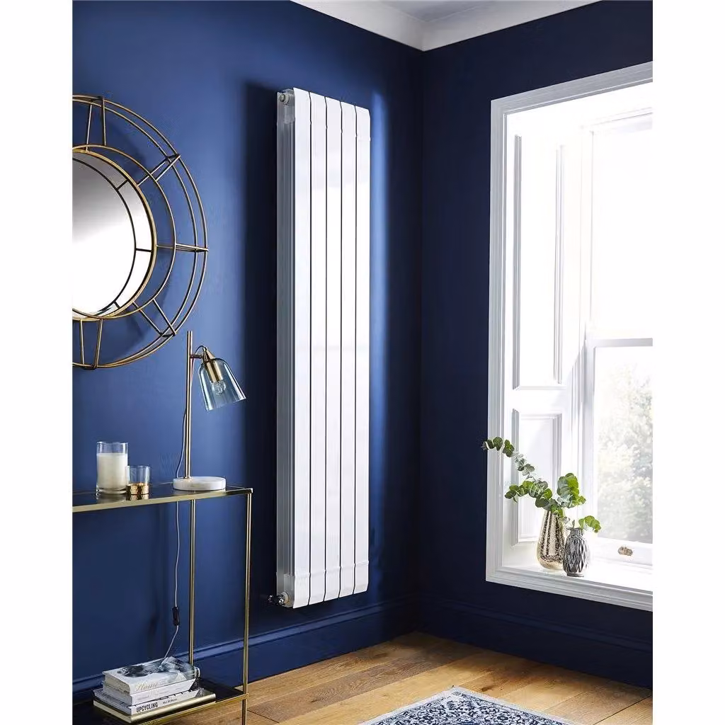 Clifton White Aluminium Vertical Radiator H 187 cm x W 56 cm – 2