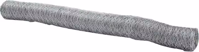 Berkfield Home Hexagon Fence, Galvanised Steel, Silver, 1 x 100 m – 1