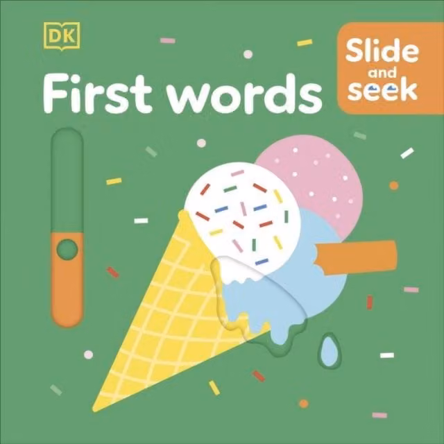 DK Slide and Seek First Words Multicolour Board Book