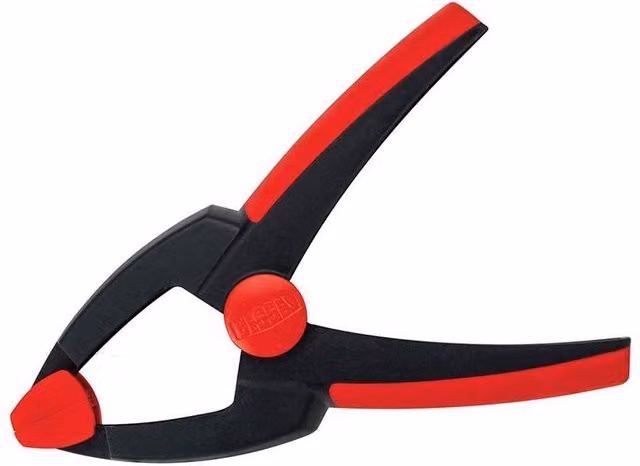 Bessey Clippix XC Spring Clamp, Red and Multicolour, 50 mm – 4