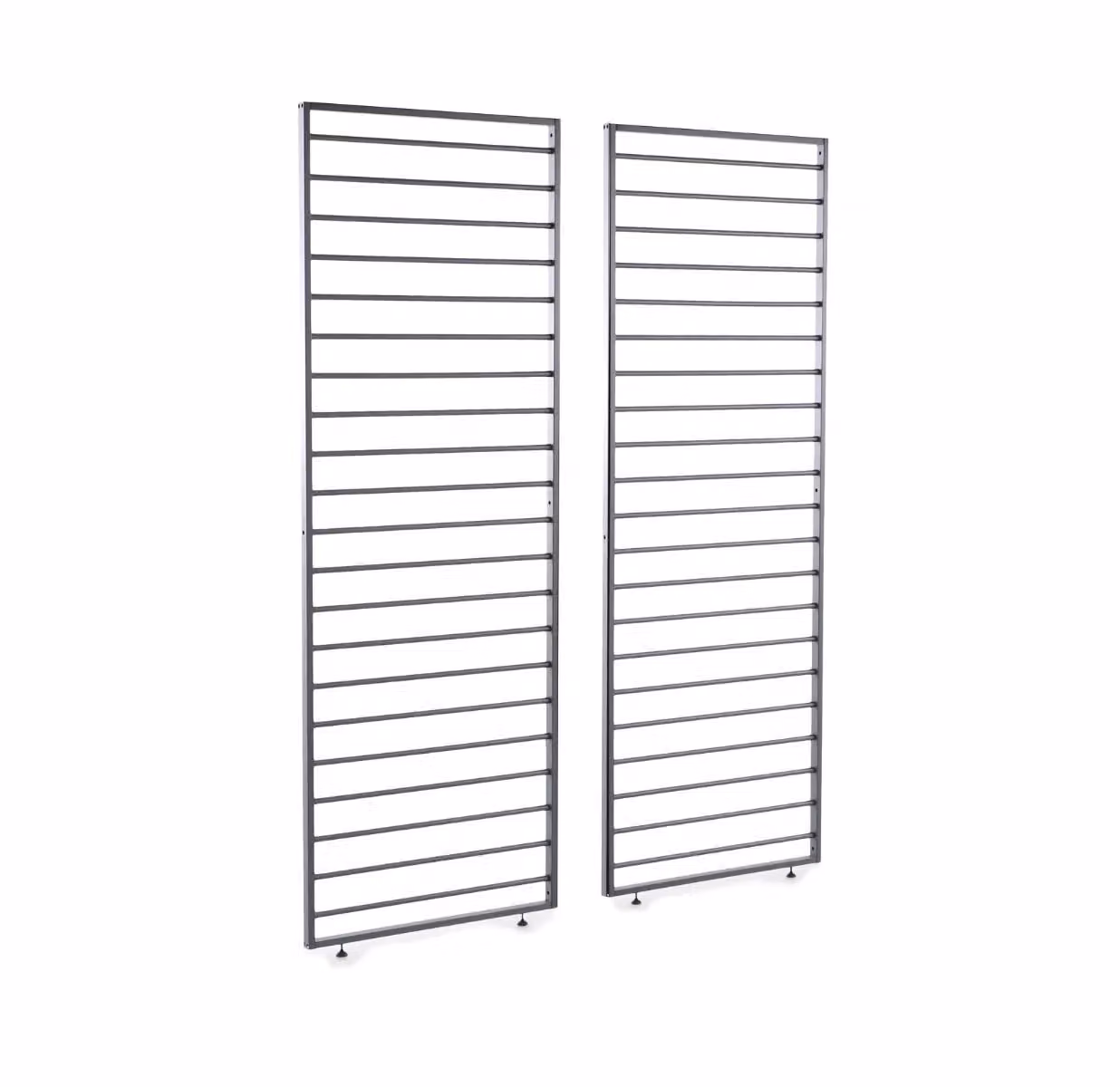 Leisure Grow Savannah Grey Aluminium Decorative Wall Panels, Set of 2, W: 80 cm