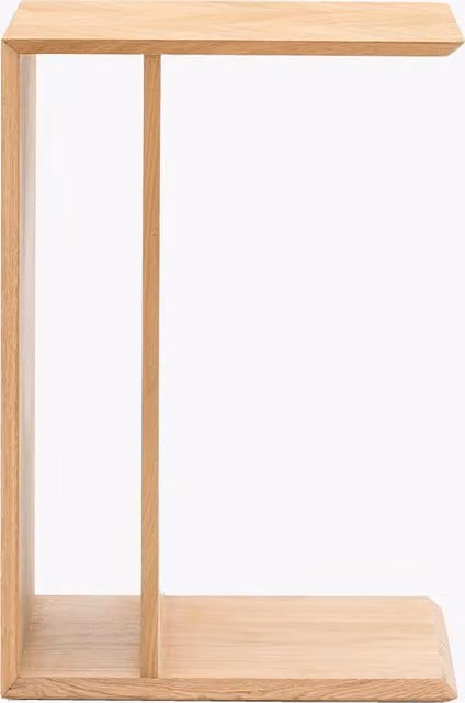 Perch & Parrow Finn Supper Table in Oak Wood, Brown/Beige, Square