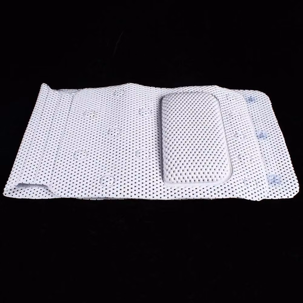 FLAVORA Full Body Bath Pillow Mat in White, Width: 180 cm – 2