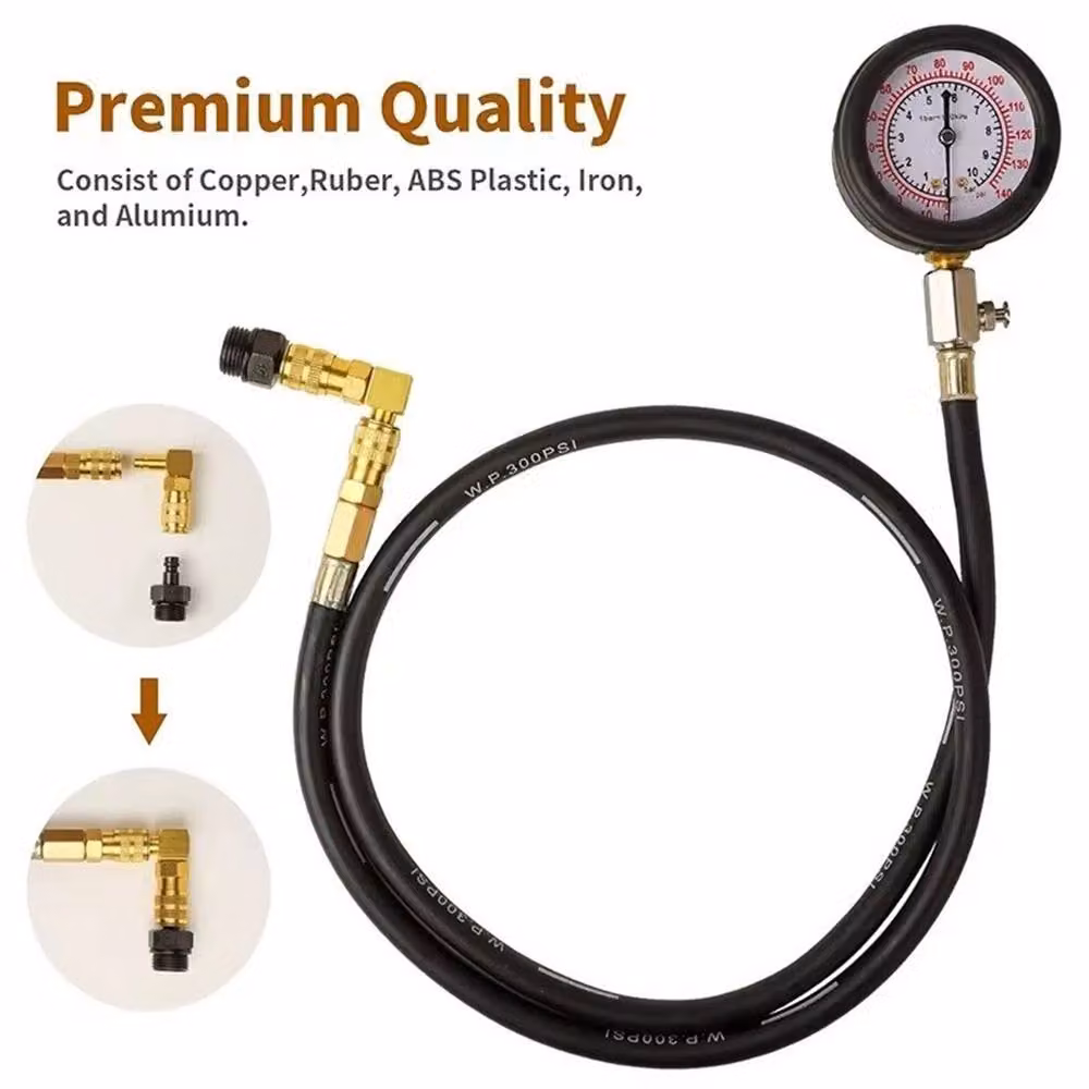 Ventryn Engine Oil Pressure Test Kit in Red – 5