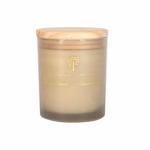 Nicola Spring Pomelo & Passion Fruit Scented Soy Wax Candle, 130g, Grey