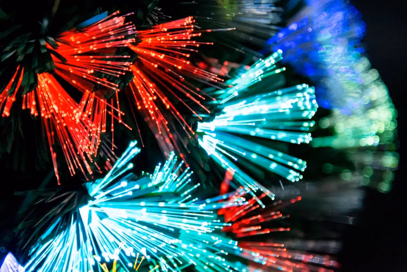 Shatchi Green Fibre Optic LED Pre-Lit Christmas Tree with Multicolour RGB Lights, Height: 60 cm – 5