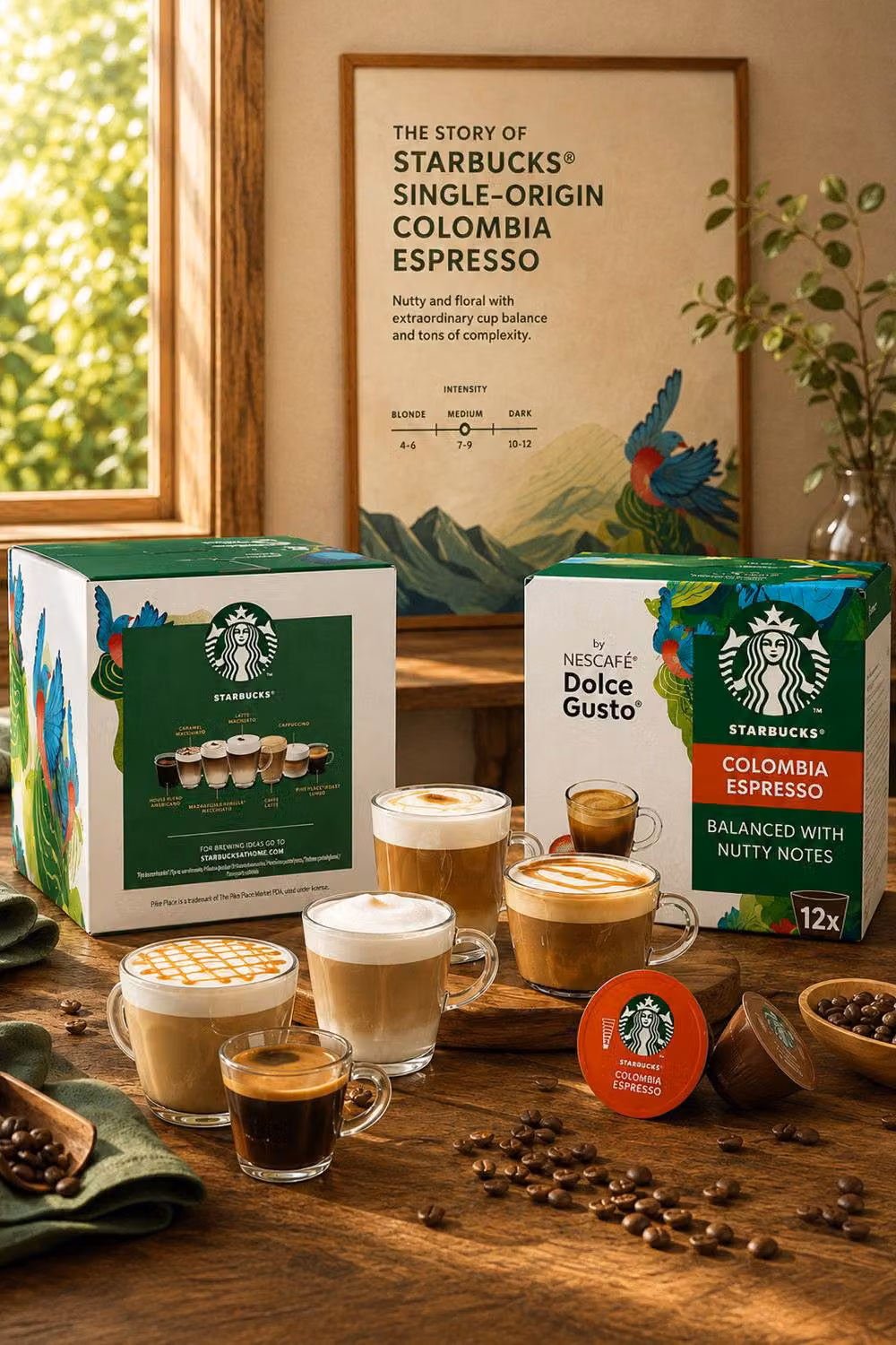 Nescafe Dolce Gusto Colombia Espresso Coffee Pods, Green, 11.0 pods – 2