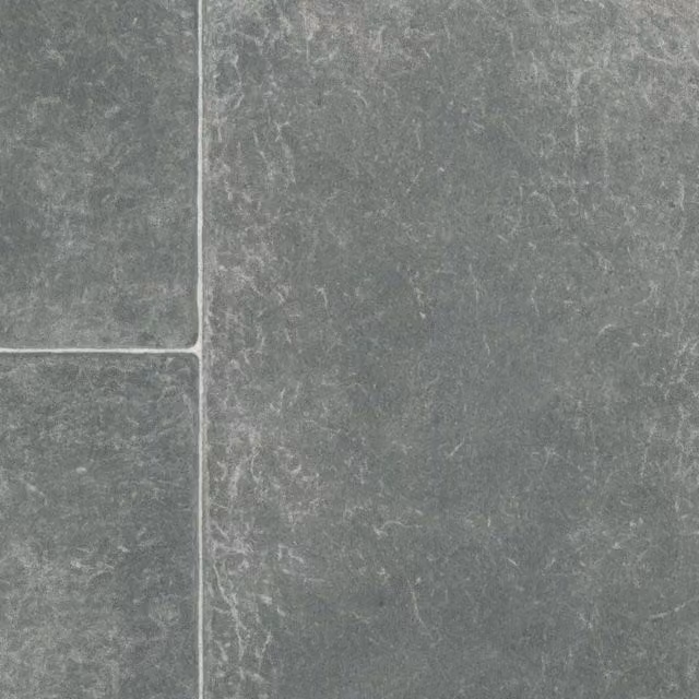 IVC Grey Stone Tile Effect Anti Slip Vinyl Flooring, W: 100 cm, L: 300 cm, Thickness: 0.2 cm