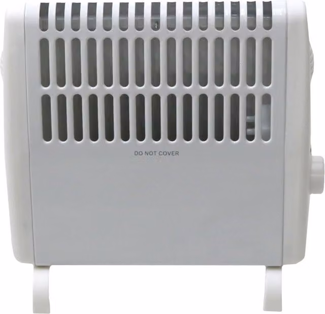 Oypla 450W Frost-Watcher Compact Electric Convector Heater, White