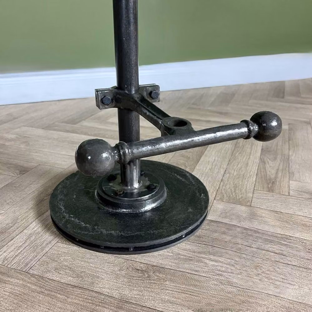 Elm Home And Garden Grey Cast Iron Tractor Seat Bar Stool for Kitchen, Pub or Cafe – 3