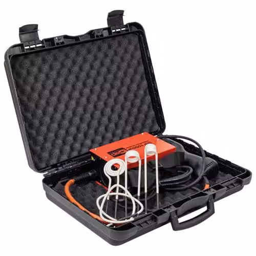 SIP Induction Heater Kit, 230V 1500W Handheld Inverter Unit with Shoulder Strap and 4 Piece Coil Kit in Red – 2