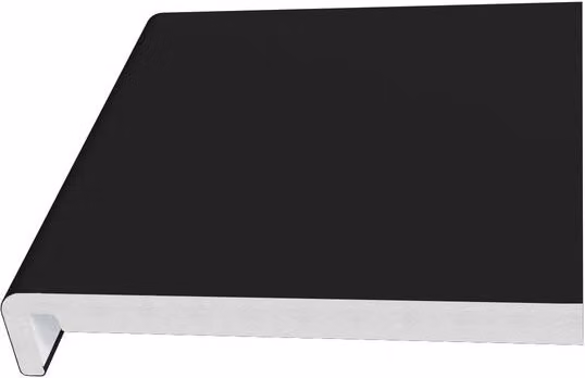 Freefoam Black Smooth Fascia Board 150mm x 5m