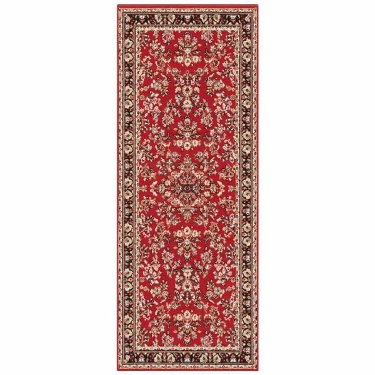 THE RUGS Velours Vintage Soft Pile Oriental Style Living Room Rug in Red, W/D/H: 80 x 250 cm – 3