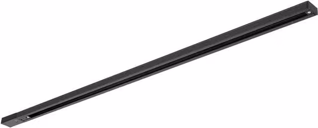 Loops 3.5m Commercial Lighting Display Track in Black, Single Circuit LED Profile