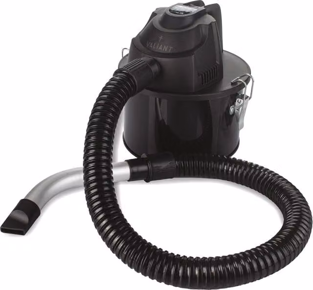 Valiant 600W Portable Mini Ash Vacuum Cleaner with 4L Capacity, Black