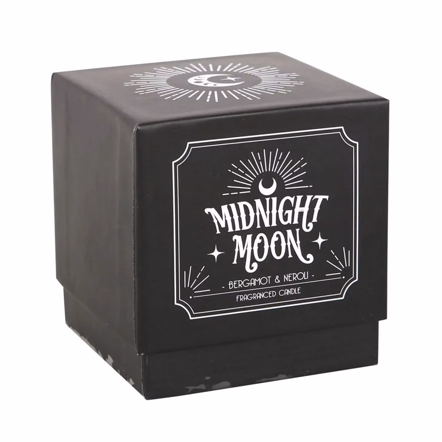 Something Different Midnight Moon Bergamot & Neroli Scented Candle in White – 2