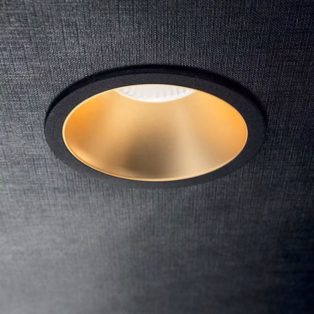 Netlighting Game LED Recessed Spotlight in Black and Gold/Brass – 2