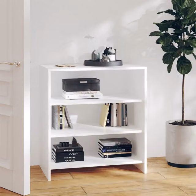 Berkfield Home White MDF Sideboard W/D/H: 70 x 40.5 x 75 cm – 1