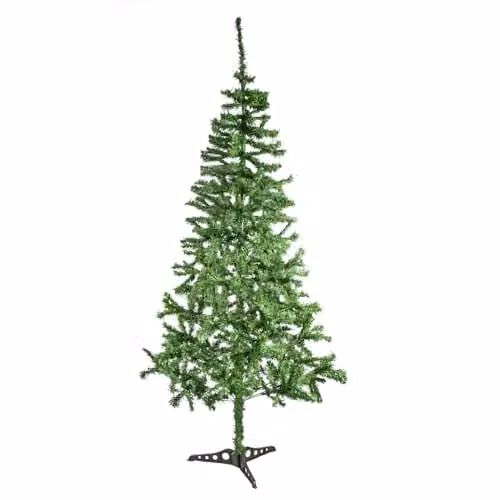 The Christmas Workshop 6ft Green Artificial Christmas Tree with Stand – 1