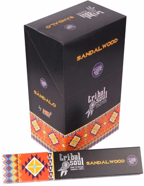 KDMD Tribal Soul Sandalwood Incense Sticks in Brown