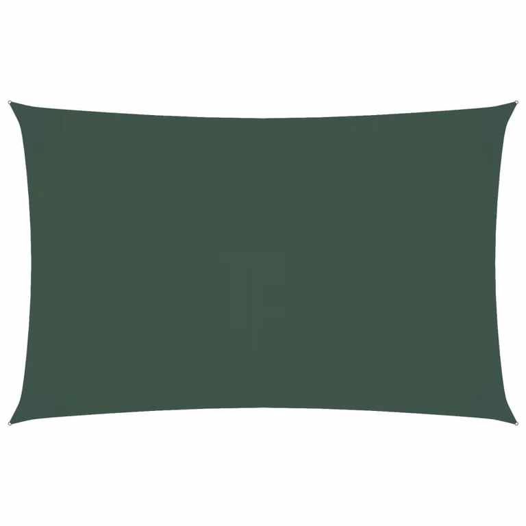 Berkfield Home Rectangular Oxford Fabric Sunshade Sail in Dark Green, W: 8 m, D: 5 m