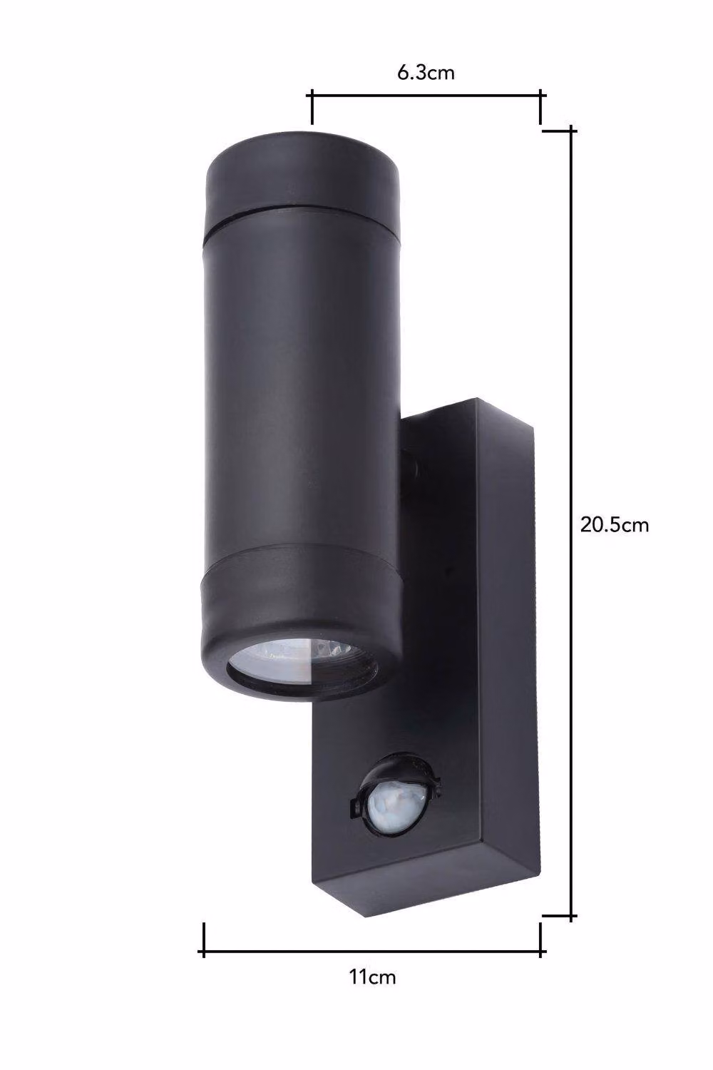 BHS Lighting Fara Up & Down Outdoor Wall Light with Motion Sensor in Black – 4