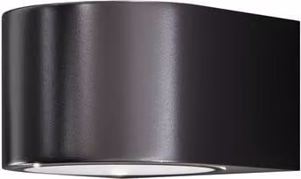 Netlighting Blow Up and Down Outdoor Wall Lamp in Grey Aluminium with 900lm LED Warm White 3000K IP54 Rating – 1