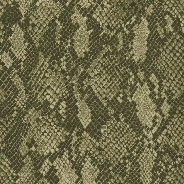 House of Hackney Laurustine Botanical Animal Print Wallpaper Sample in Green